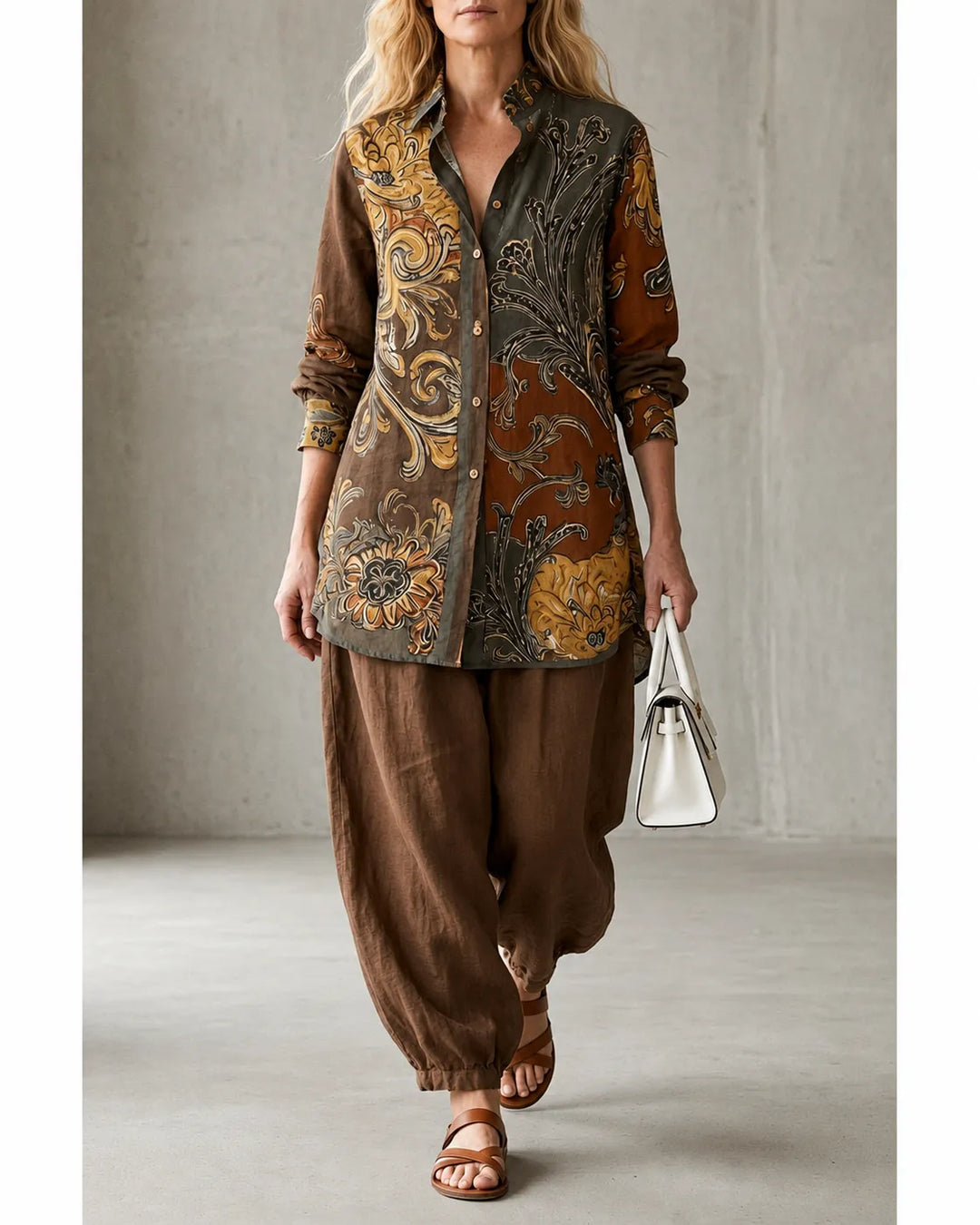 Serafina | Conjunto Vintage Relaxado