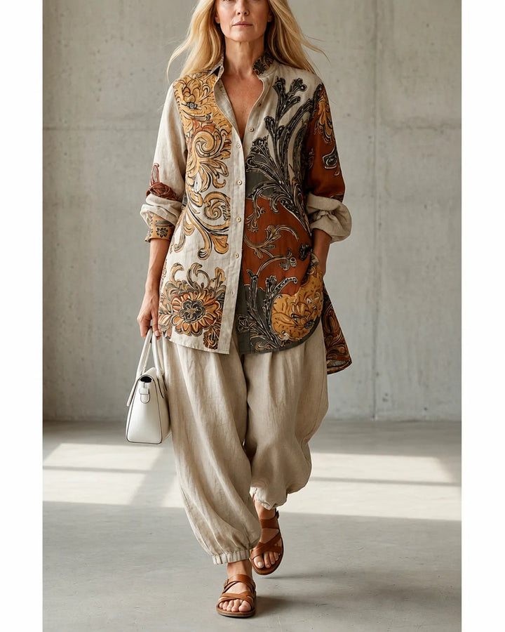 Serafina | Conjunto Vintage Relaxado