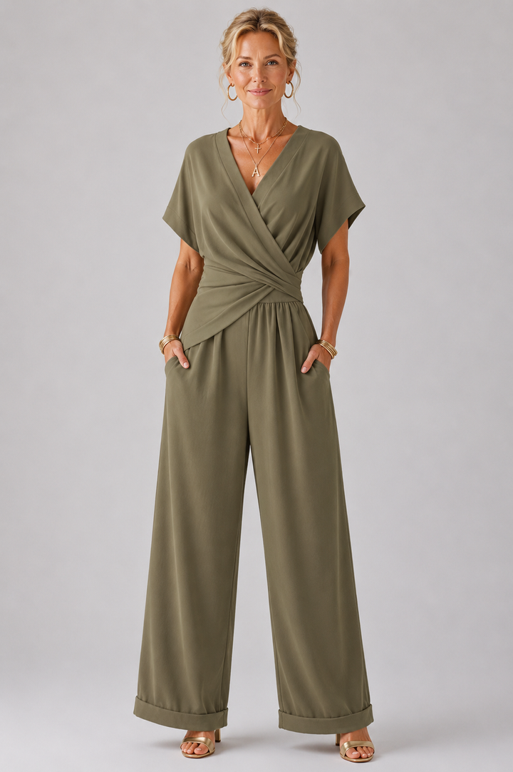 Colleen™ Conjunto Elegante de Duas Peças