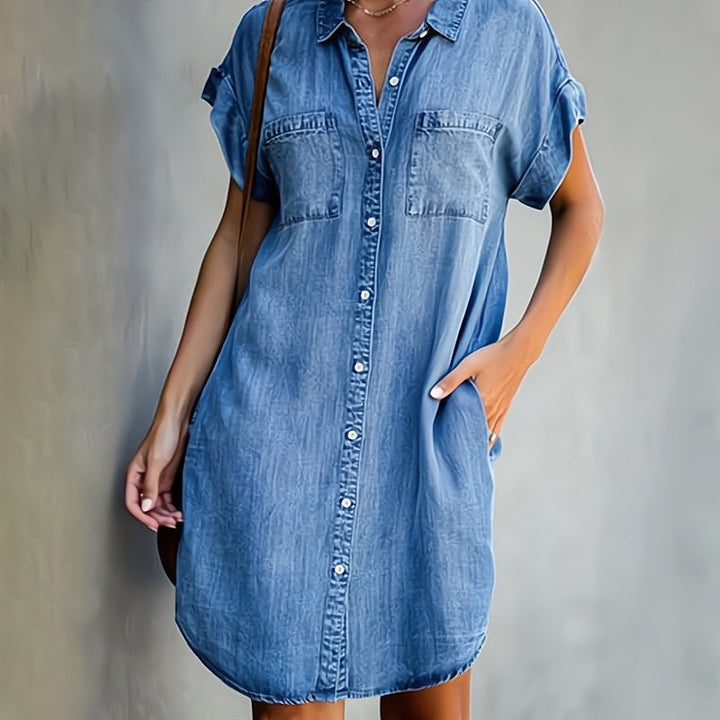 Helen | Vestido Camisola com Botões