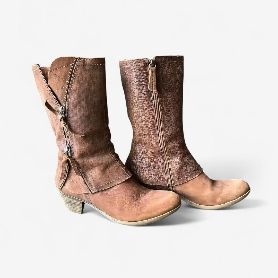 Amparo | Botas de Couro para Outono