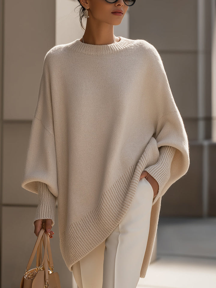Isolde | Sweater Oversized com Drapeado