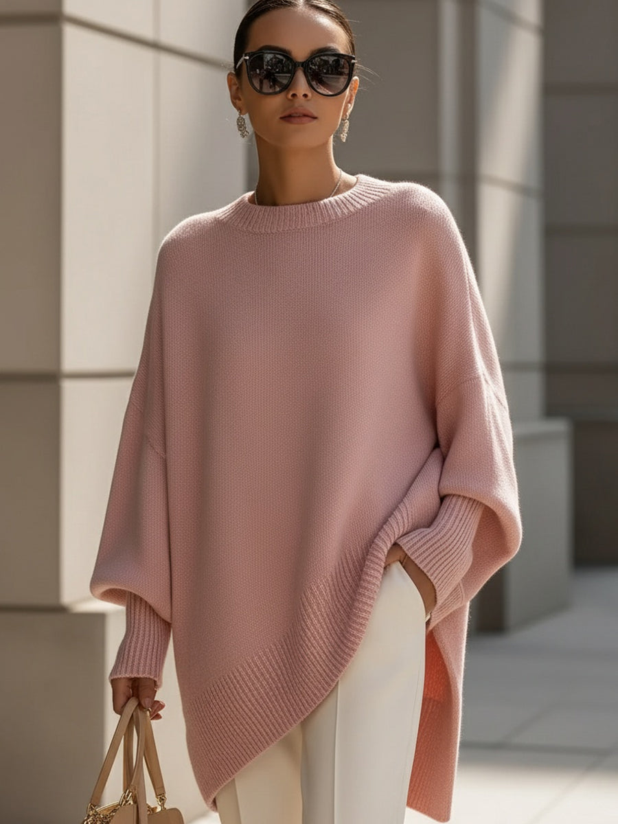 Isolde | Sweater Oversized com Drapeado