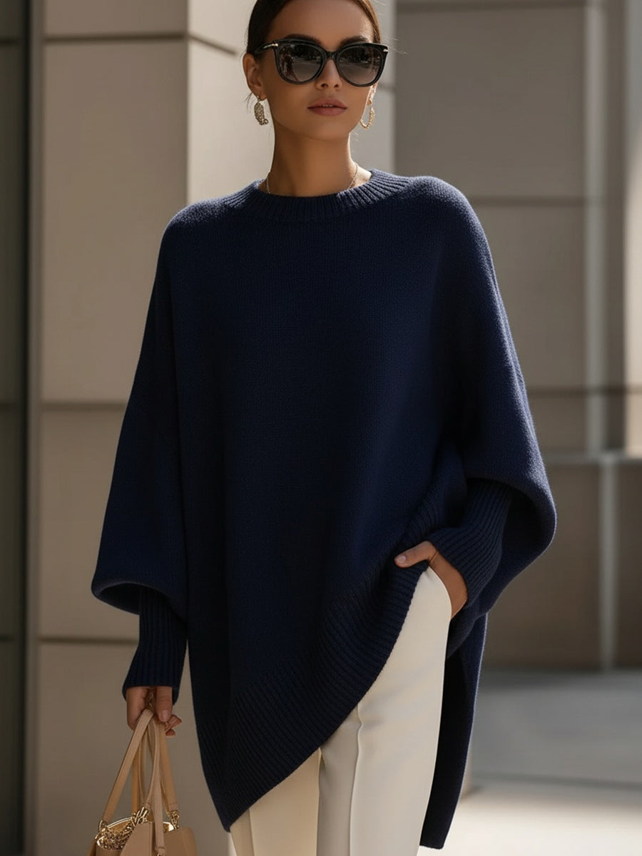 Isolde | Sweater Oversized com Drapeado
