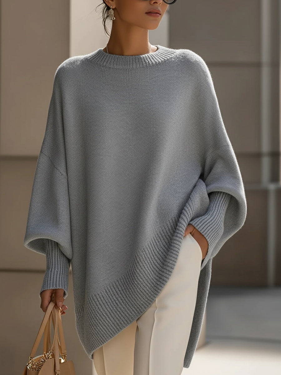 Isolde | Sweater Oversized com Drapeado