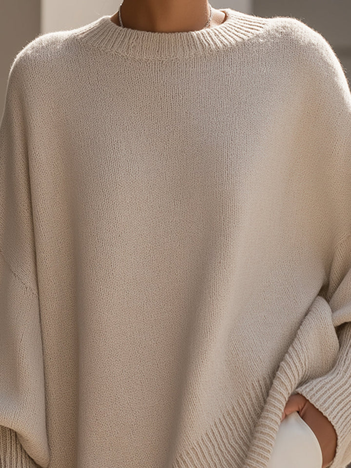 Isolde | Sweater Oversized com Drapeado