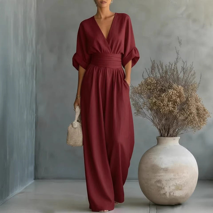 Elowen | Macacão Elegante com Pernas Largas