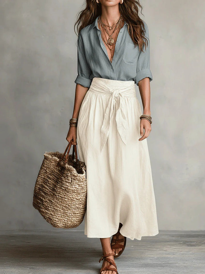 Camilla | Conjunto Midi com Cinto