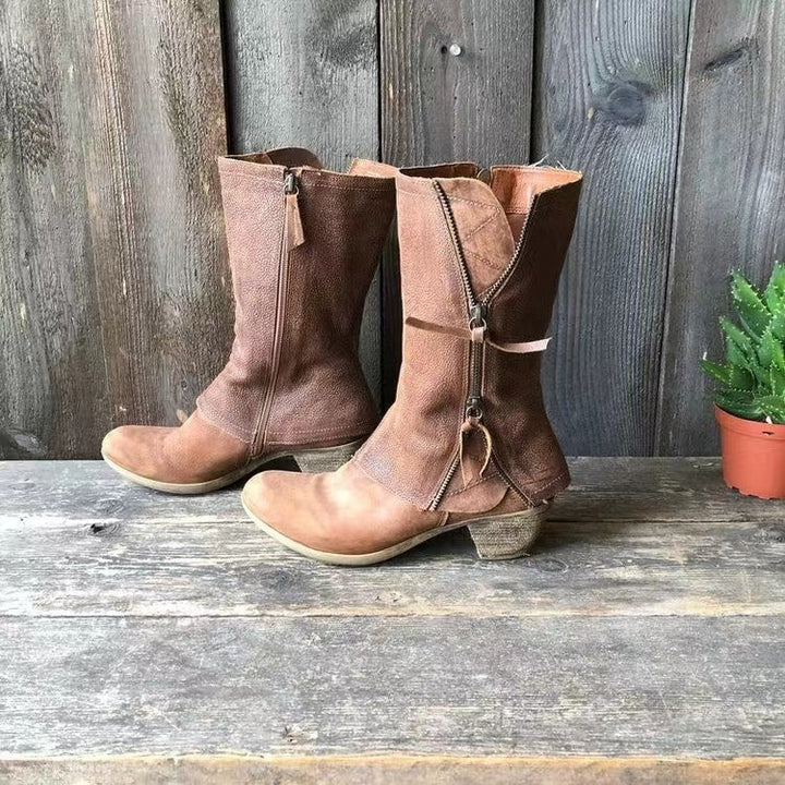 Amparo | Botas de Couro para Outono