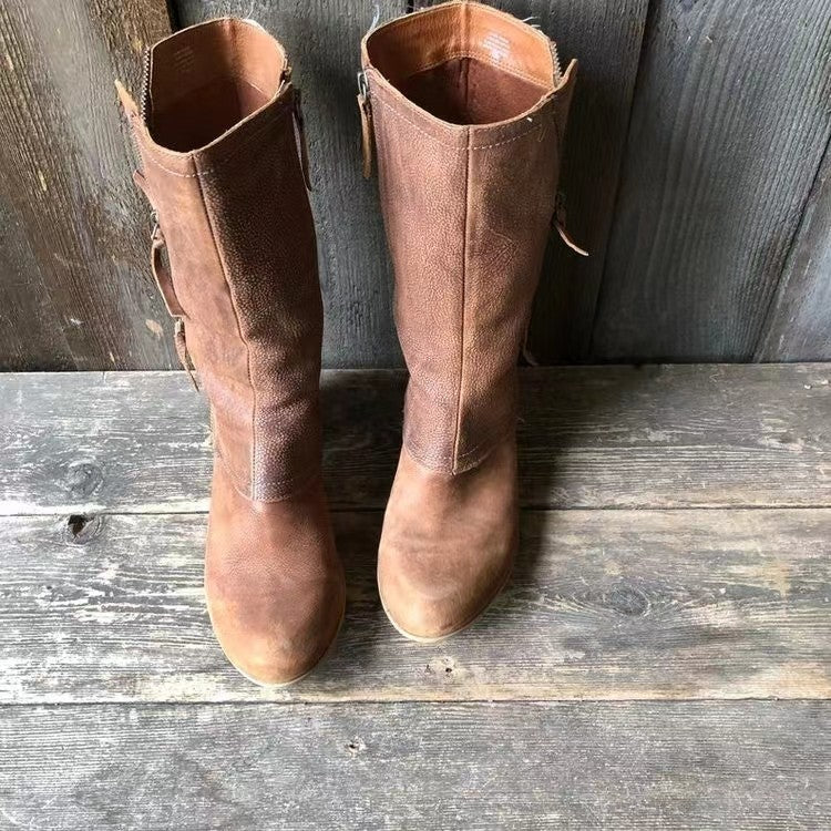 Amparo | Botas de Couro para Outono