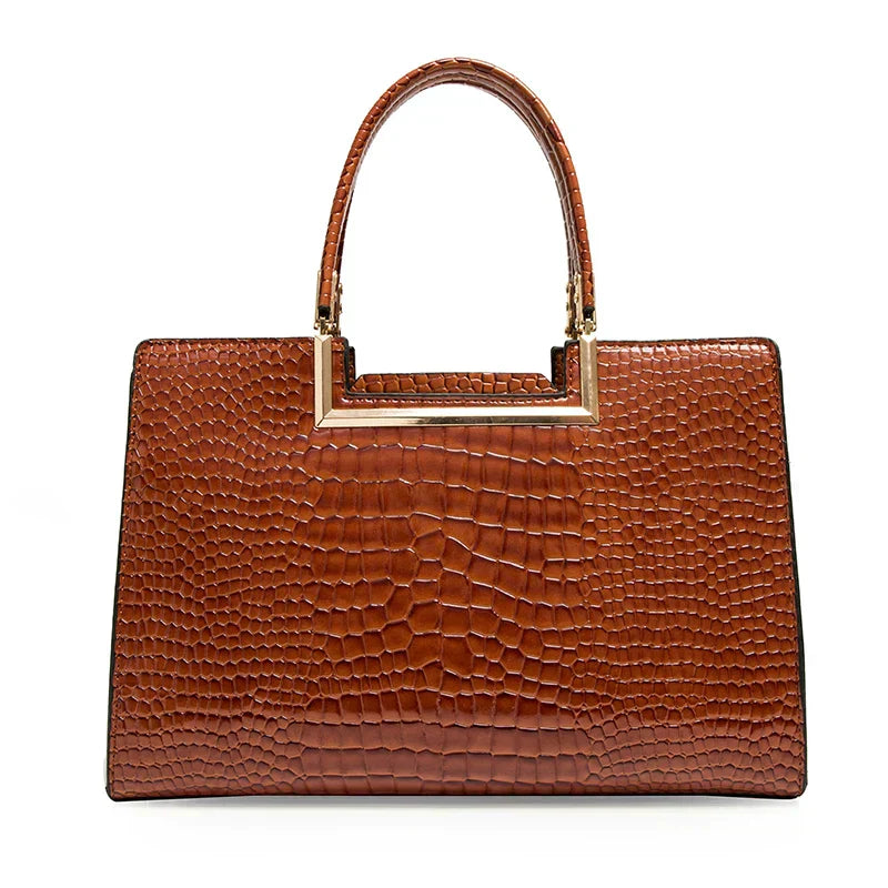 Conjunto de Bolsa e Carteira de Couro
