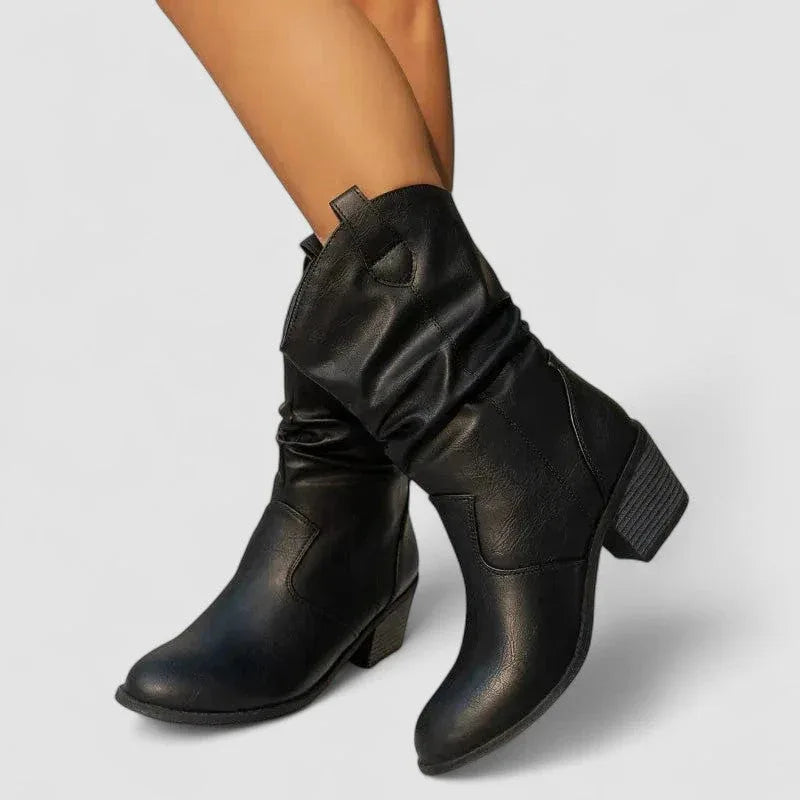 Vivian | Botas de Couro Ortopédicas