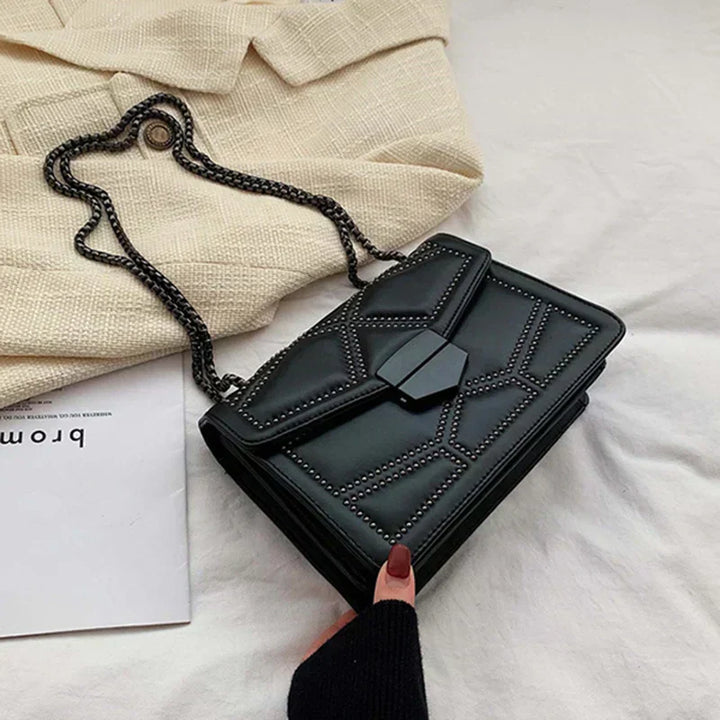 Bolso de Ombro Elegante - Moda em PU Couro