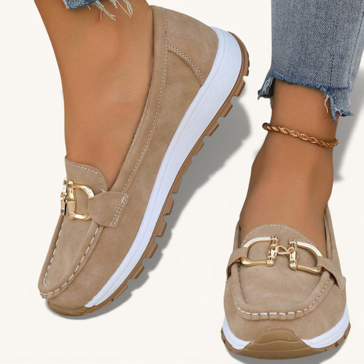 Ellie - Mocasins planos com fivela