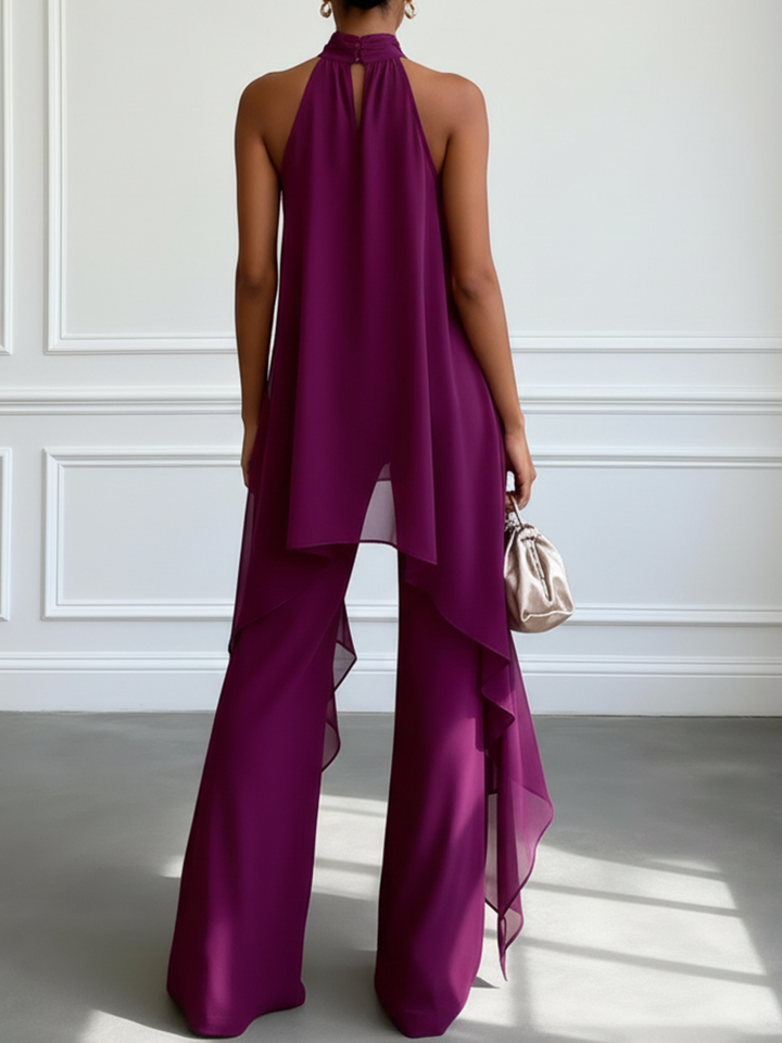 Conjunto de Duas Peças Elegância Lilás