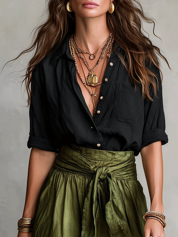 Camilla | Conjunto Midi com Cinto