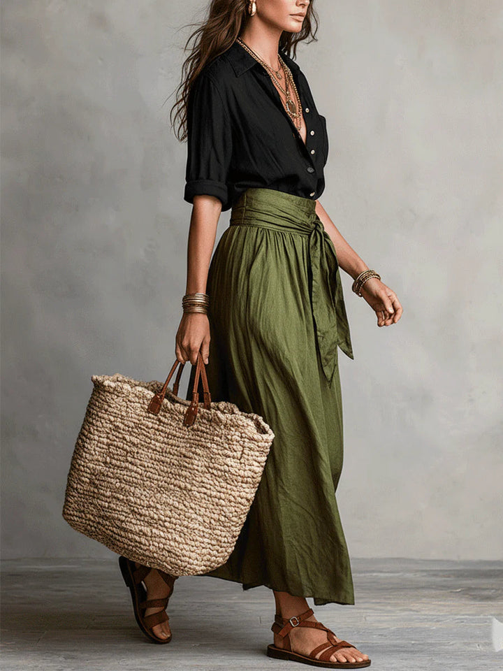 Camilla | Conjunto Midi com Cinto