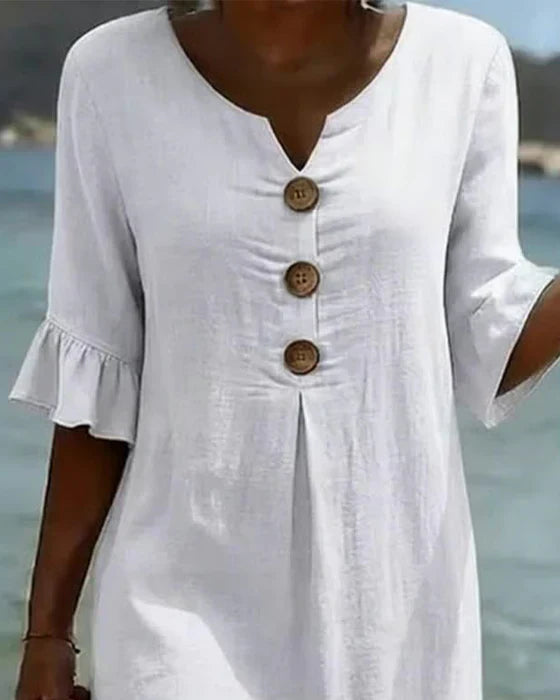 Vestido informal de mulher.
