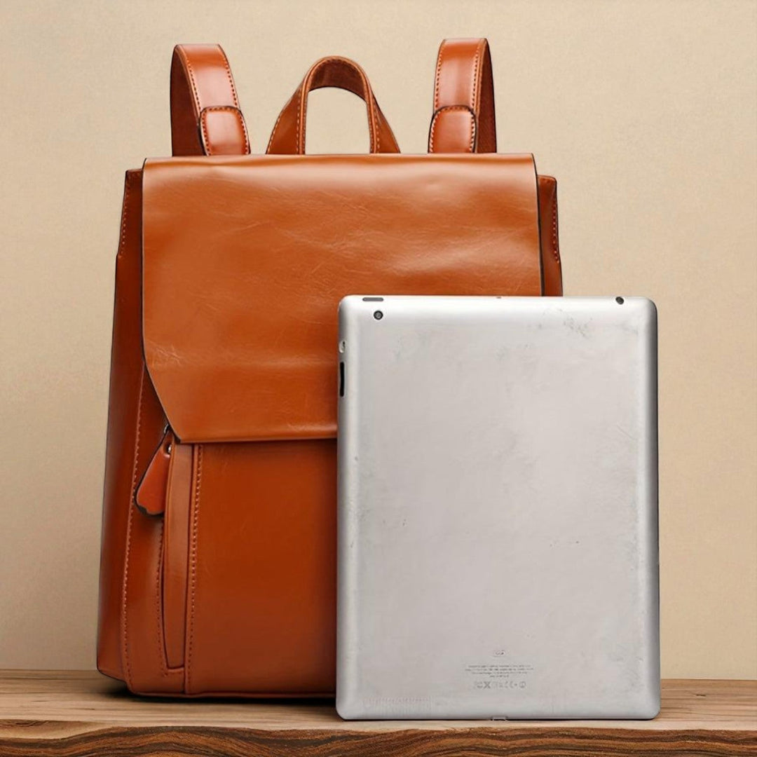 Mochila de estilo vintage com um aspeto robusto Klara