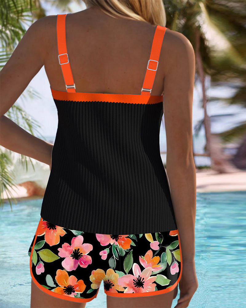 Bloom | Conjunto de Tankini Elegante de Duas Peças