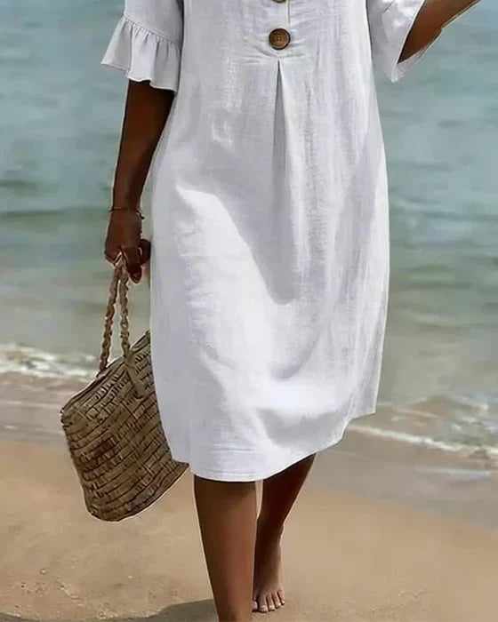 Vestido informal de mulher.