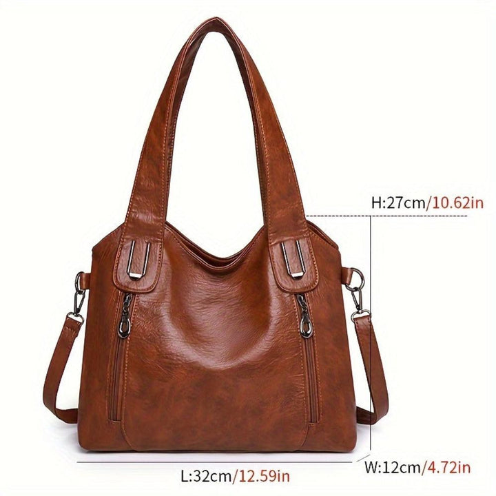 Bolso de mão retro para documentos