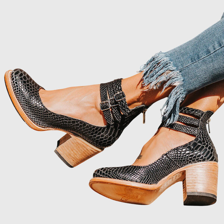 Nina™ | Sapatos de Salto Elegantes e Confortáveis