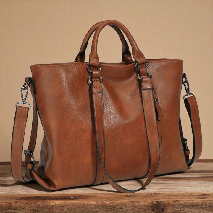 Elegância Clássica Charlotte | Bolsos Tote Vintage