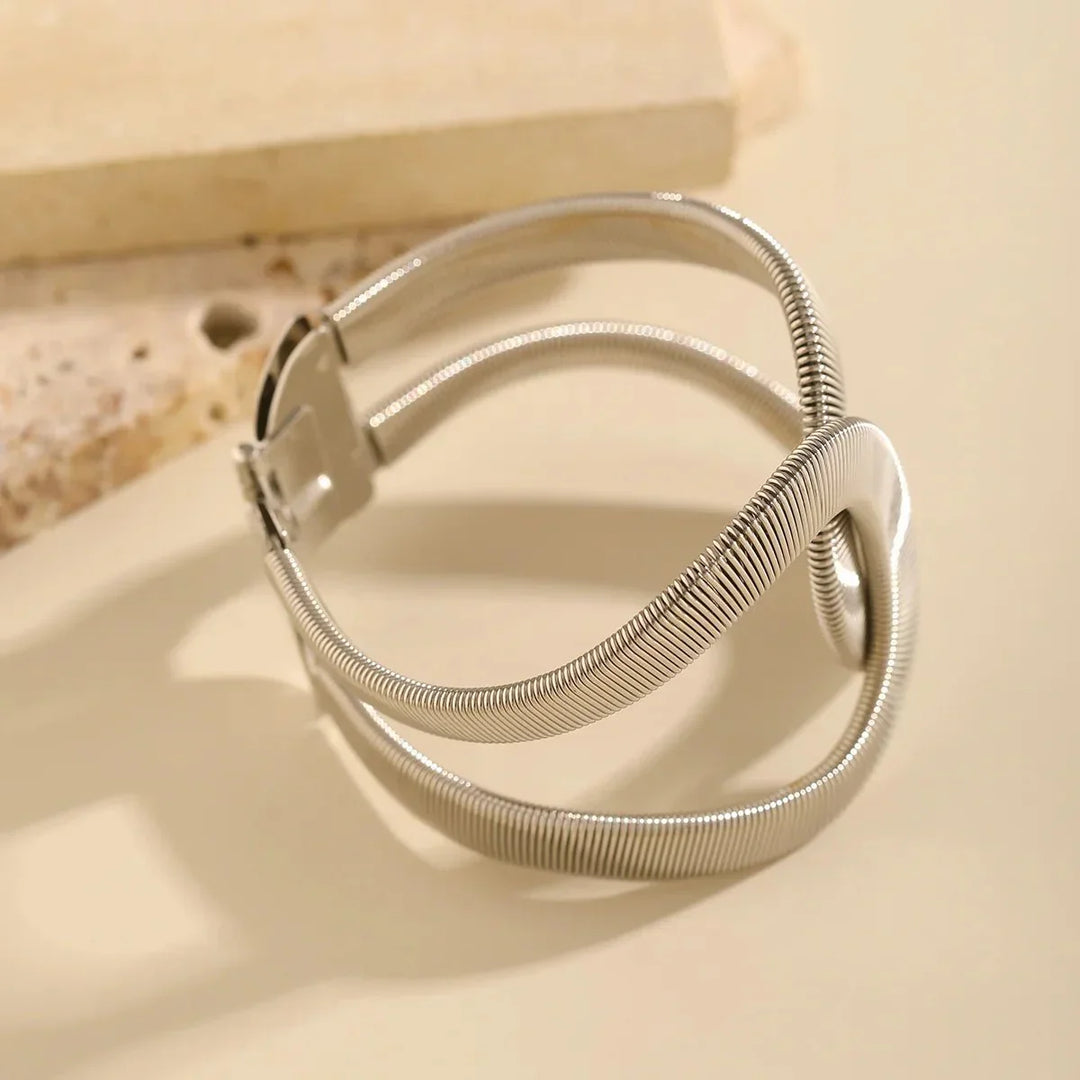Bracelete Espiral Chunky