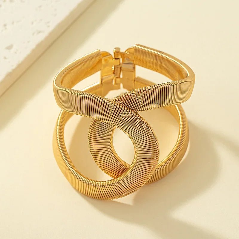 Bracelete Espiral Chunky