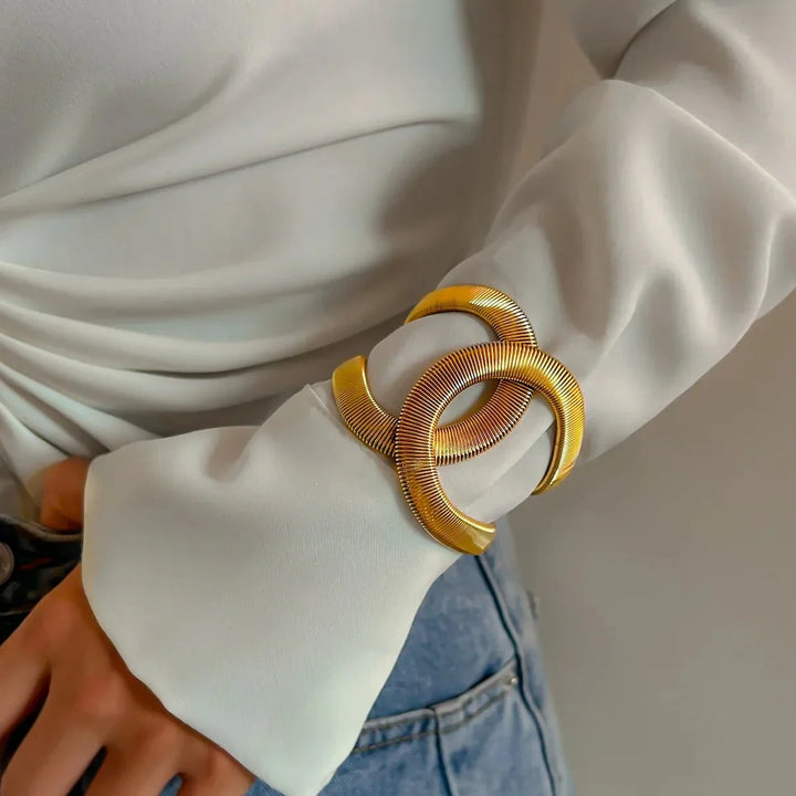 Bracelete Espiral Chunky