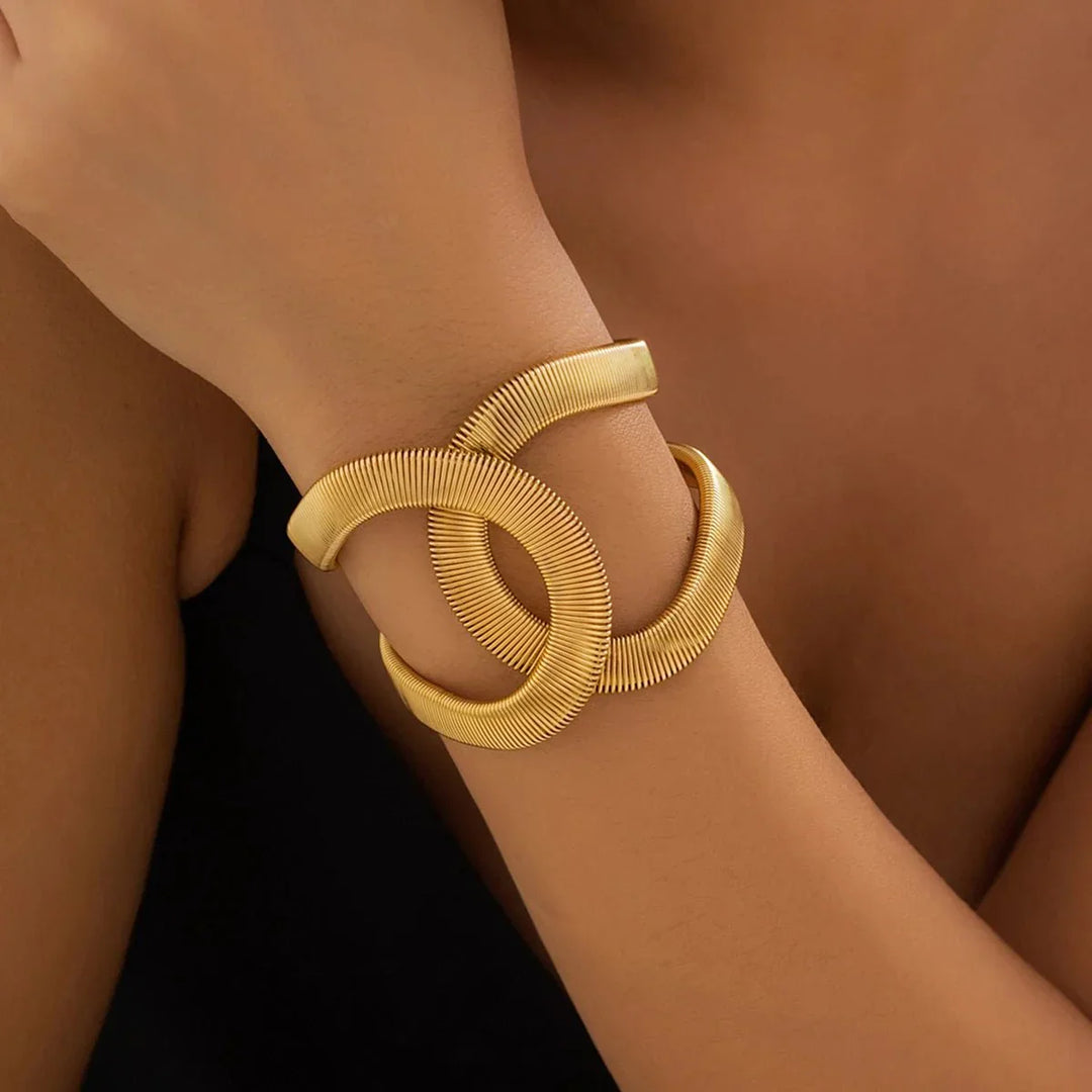 Bracelete Espiral Chunky