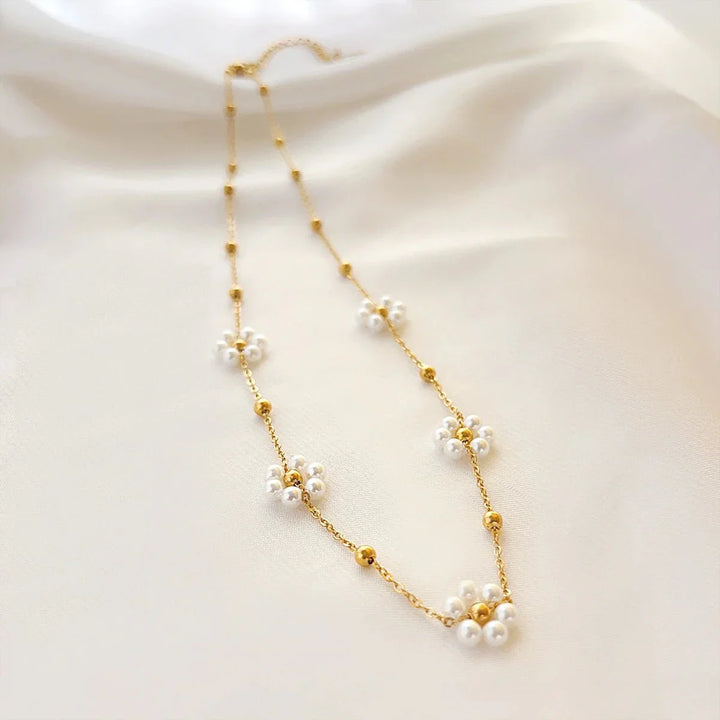 Colar e Pulseiras Dainty Daisy