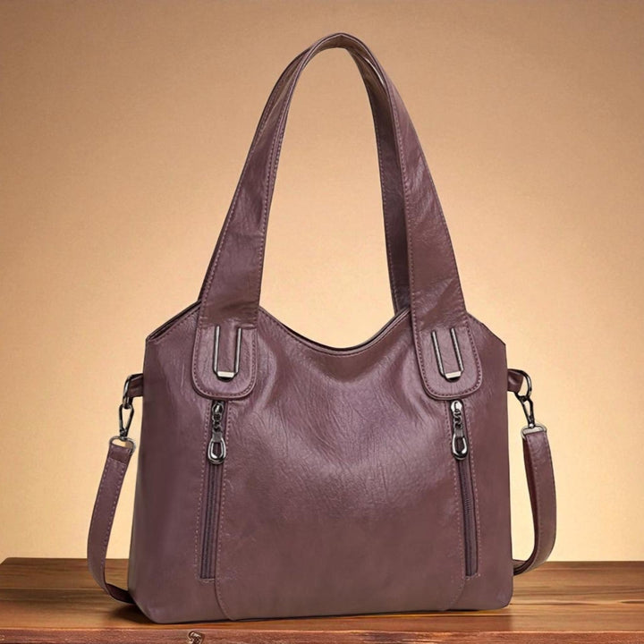 Bolso de mão retro para documentos