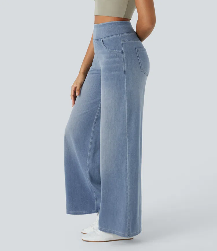 Solène - Jeans de Perna Larga Fit Relaxado