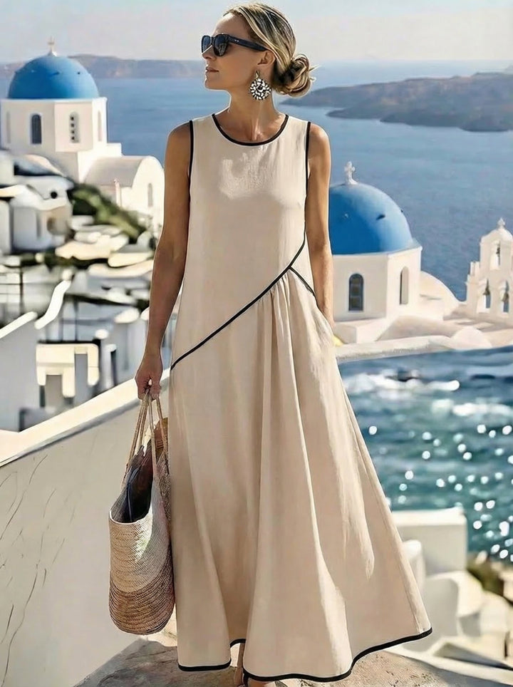 Lotte™ Vestido de Verão às Riscas