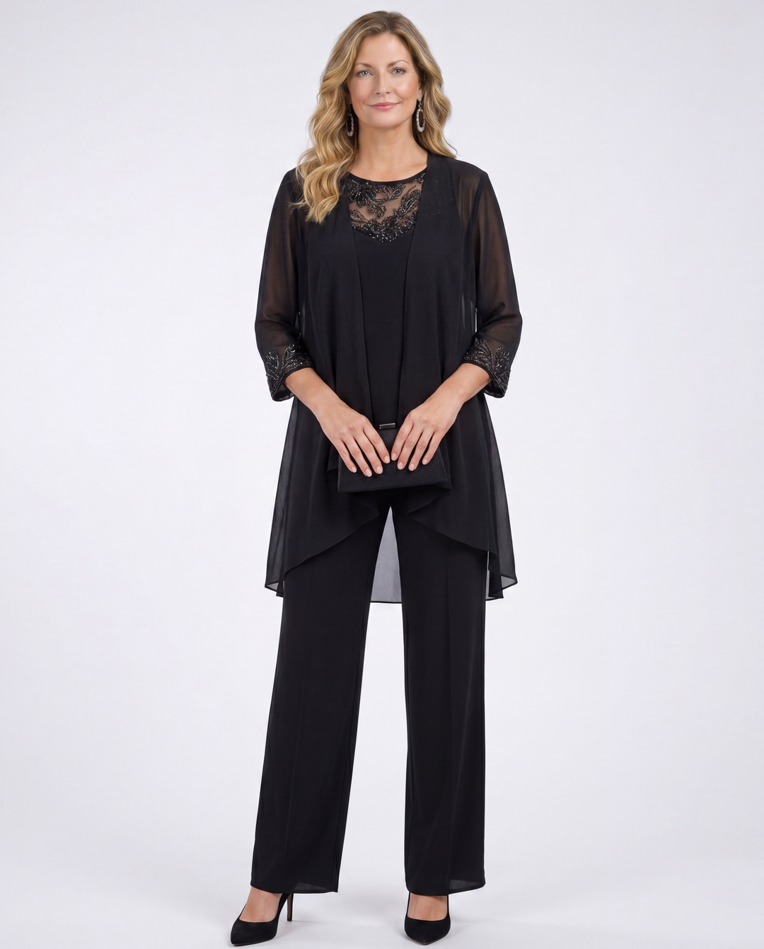 Lillie - Conjunto clássico de três peças de estilo minimalista