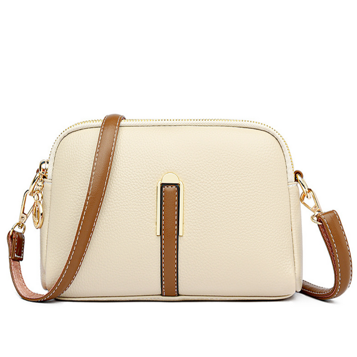 Bolso de ombro com textura "lichi" colorido Míla