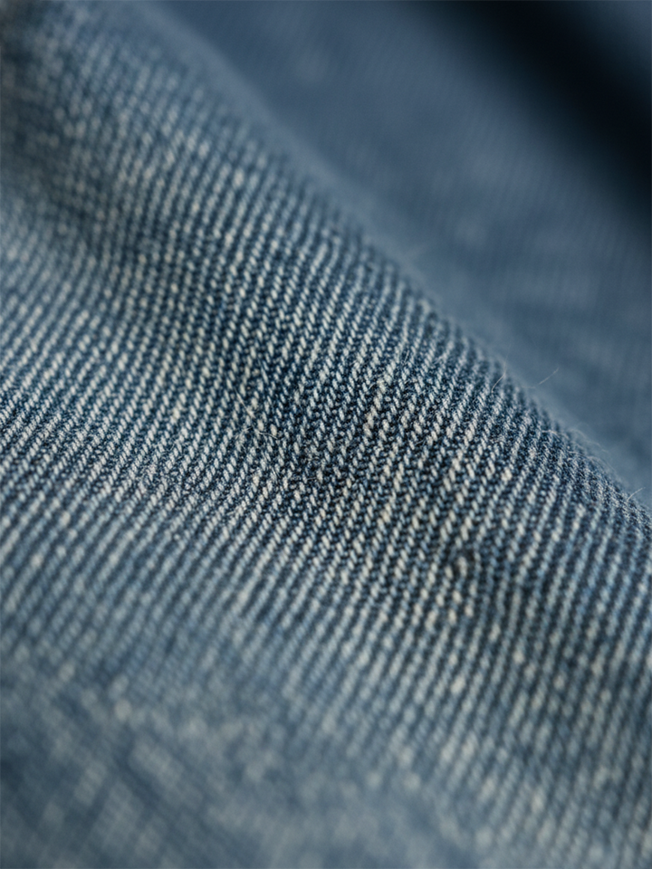 Karen | Vestido Maxí de Denim com Toque Suave e Lavagem Vintage