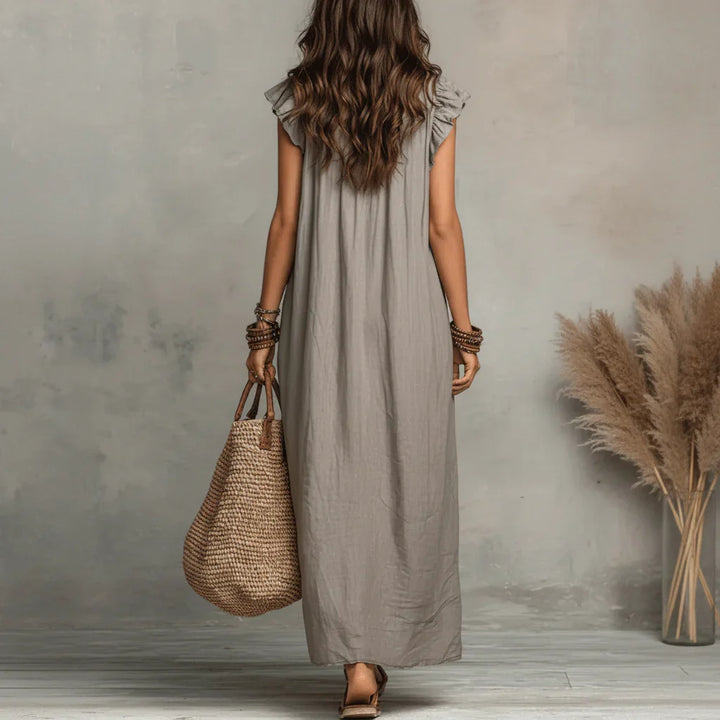 Zoey | Vestido Longo Boémio