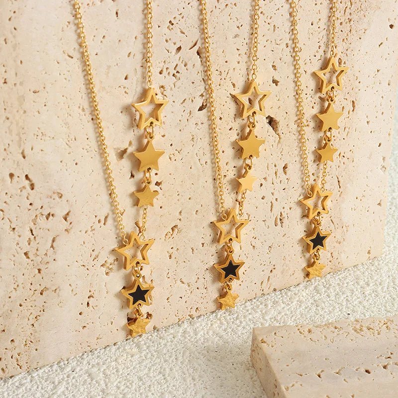 Colar Celestial Estrela Cadente