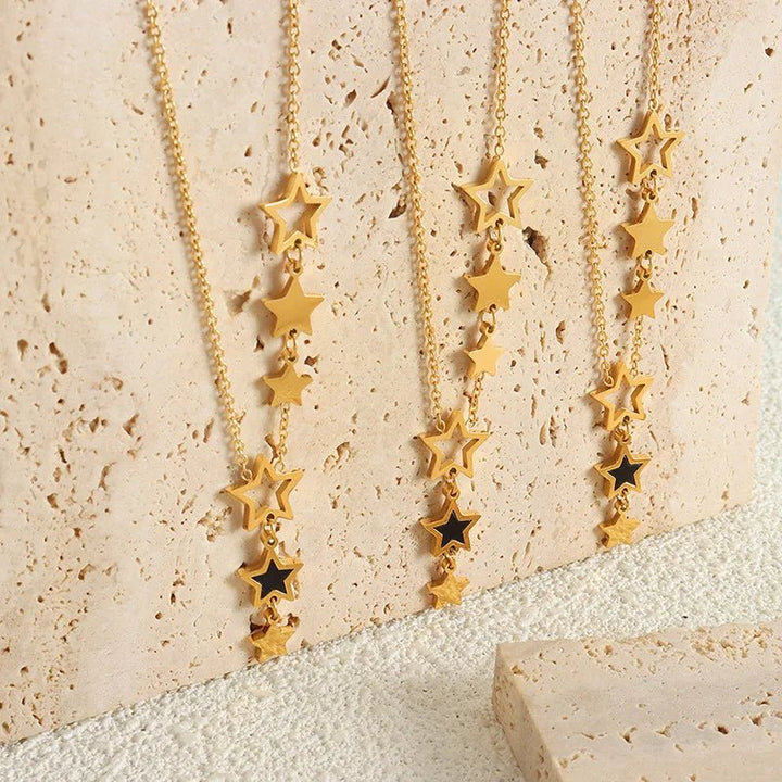 Colar Celestial Estrela Cadente
