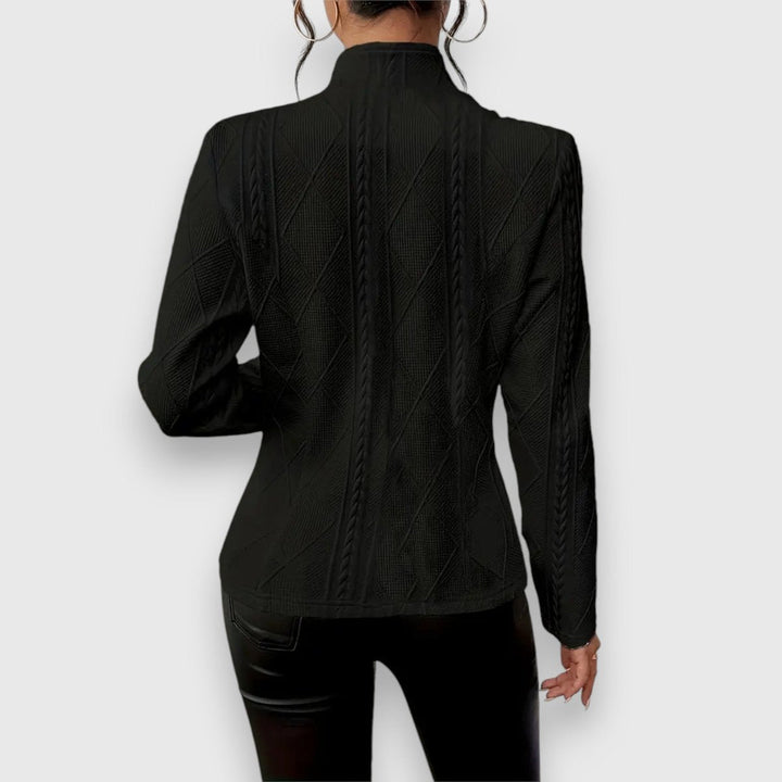 Loretta | Cardigan Texturizado com Botões à Frente