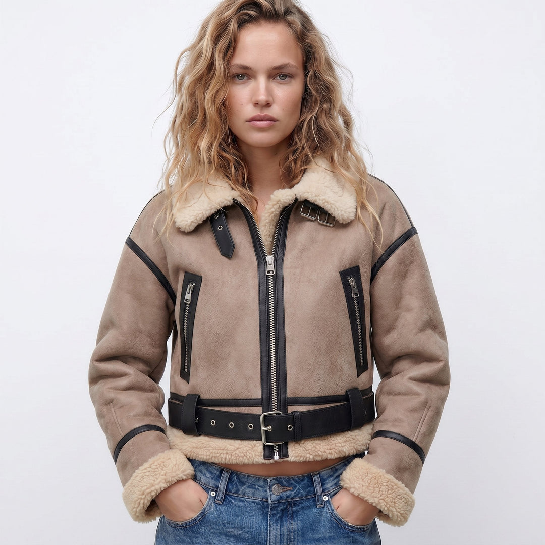 Verena | Casaco Aviador Cortado