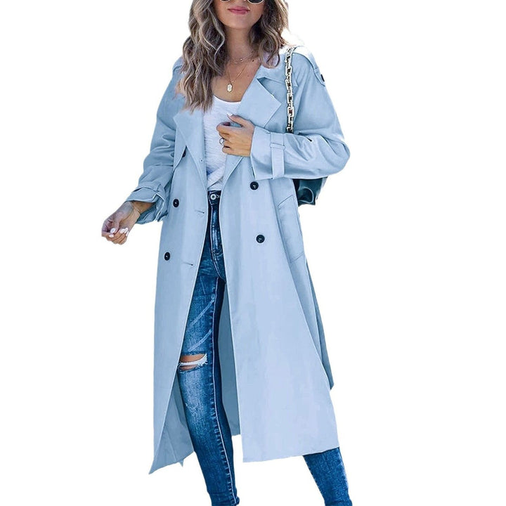 Juliet | Casaco Trench Longo com Cinto e Dupla Abotoadura