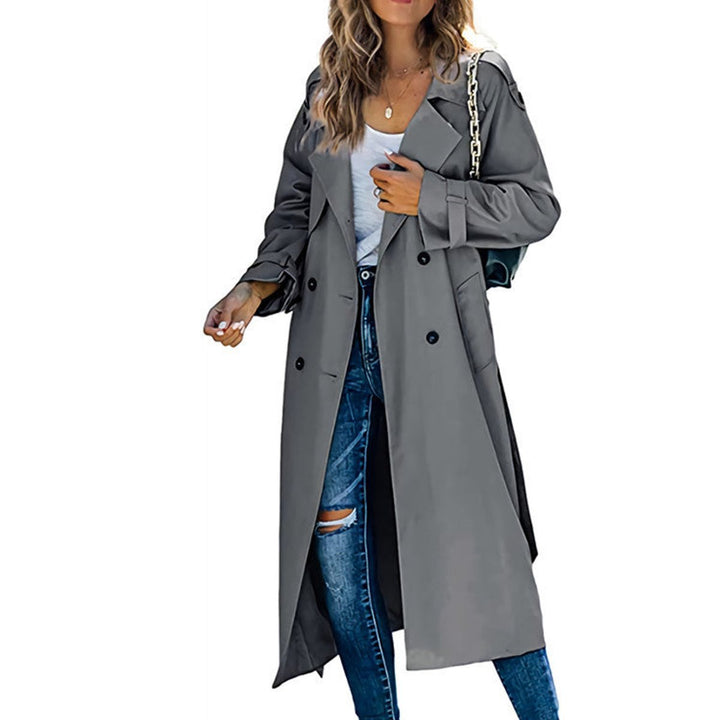Juliet | Casaco Trench Longo com Cinto e Dupla Abotoadura