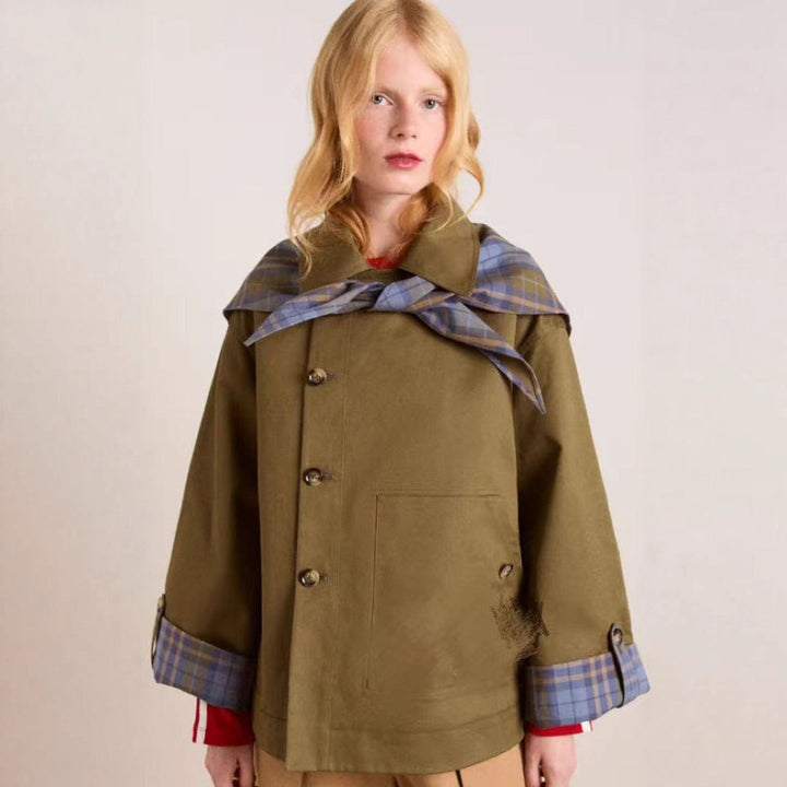 Lorna | Casaco Utilitário Oversized de Dupla Abotoadura