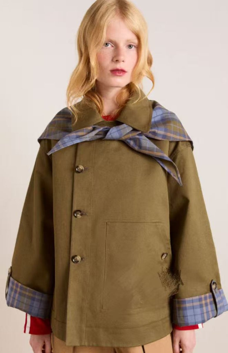 Lorna | Casaco Utilitário Oversized de Dupla Abotoadura