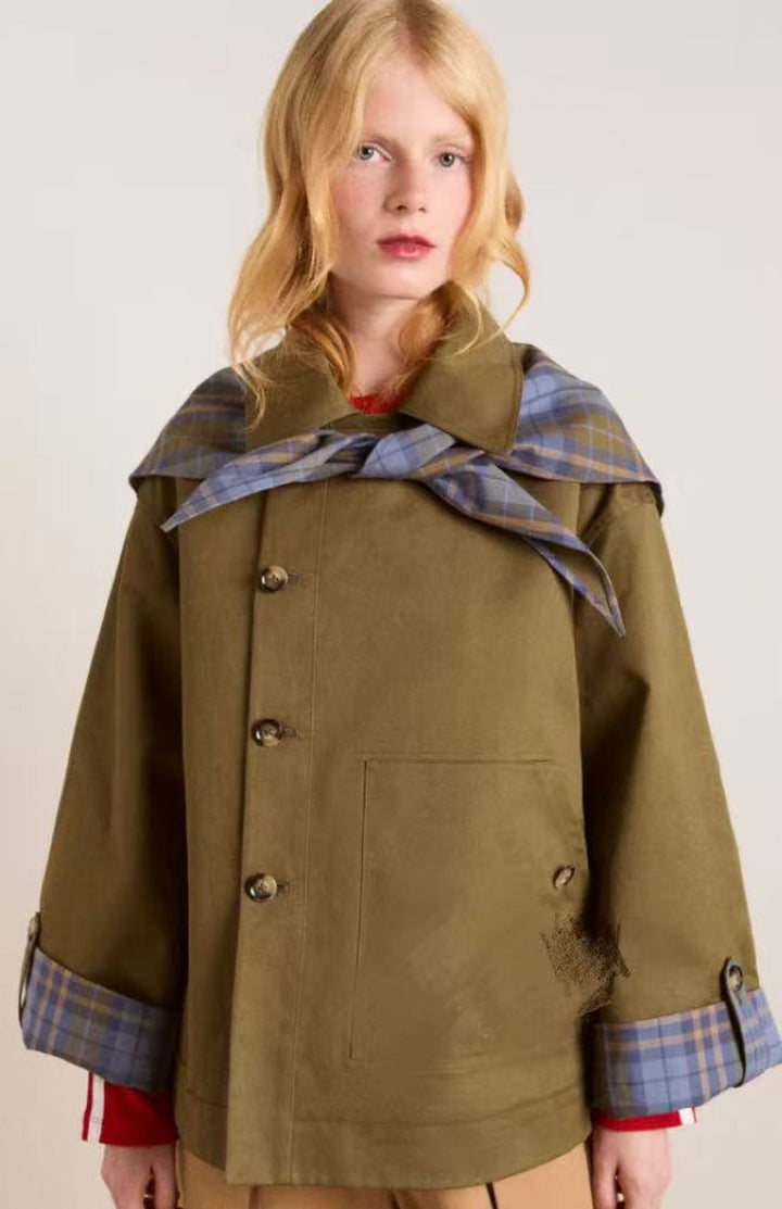 Lorna | Casaco Utilitário Oversized de Dupla Abotoadura
