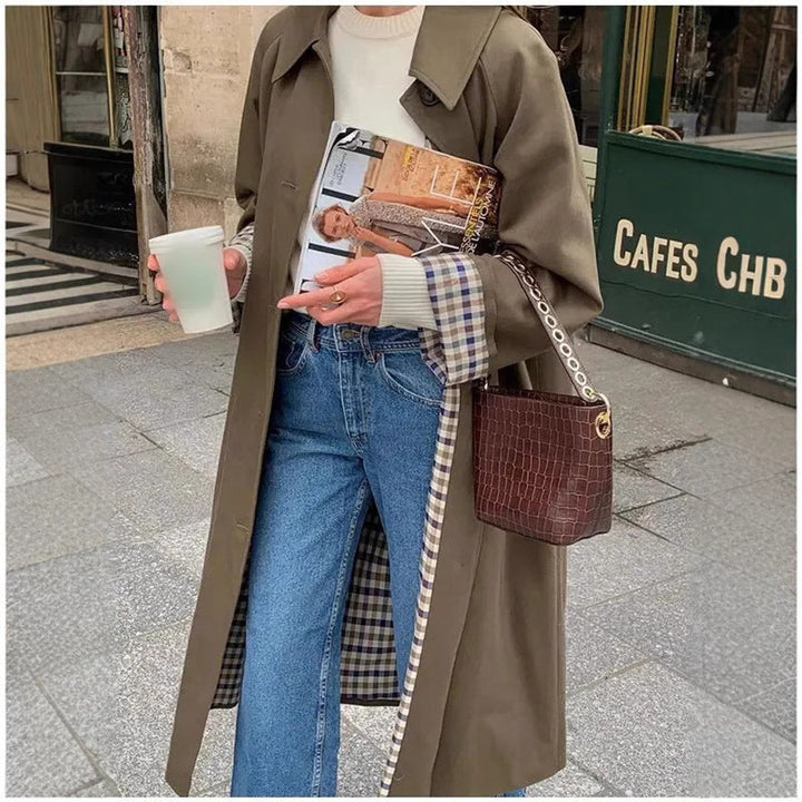 Lucia | Sobretudo Longo Oversized Refinado
